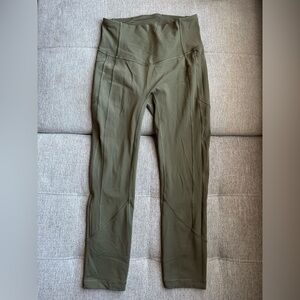 lululemon athletica Olive Green Leggings